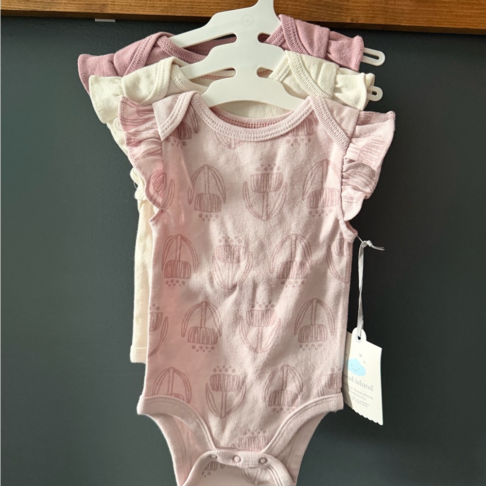 Cloud Island 0-3m Bodysuit Bundle